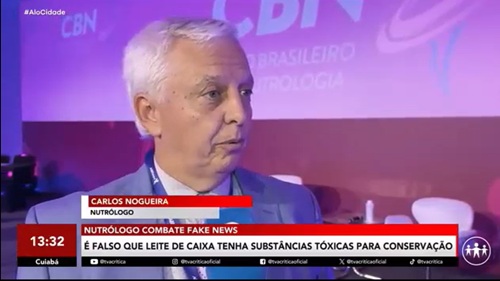 CBN 2025 - É Falso que Leite de Caixa tenha Substâncias Tóxicas para Conservação