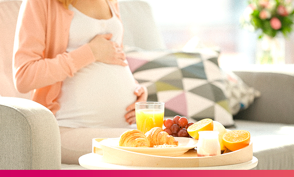Alimentação das gestantes pode interferir no desenvolvimento do bebê
